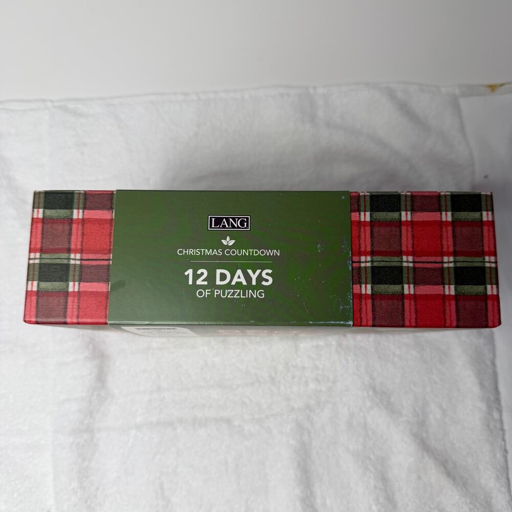 LANG Santa’s Truck Christmas Countdown Puzzle 12 Days Advent NEW Sealed 2022 - Picture 4 of 5